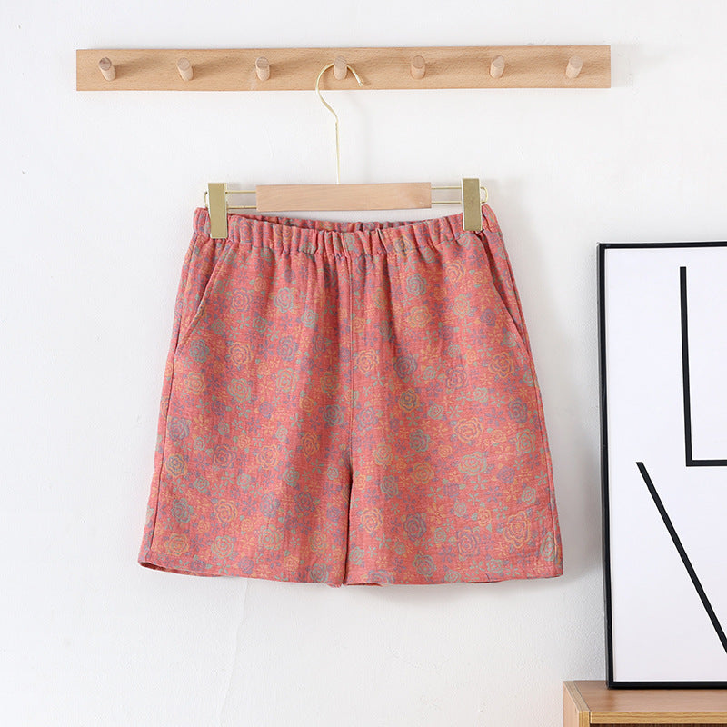 Mirjam | Bequeme Jacquard Shorts für Frauen
