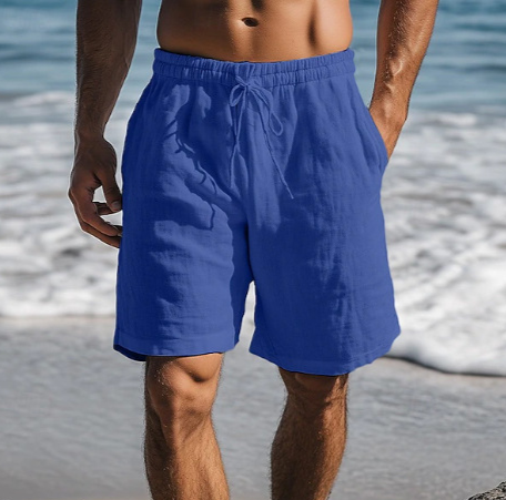 Bequeme Leinen Shorts