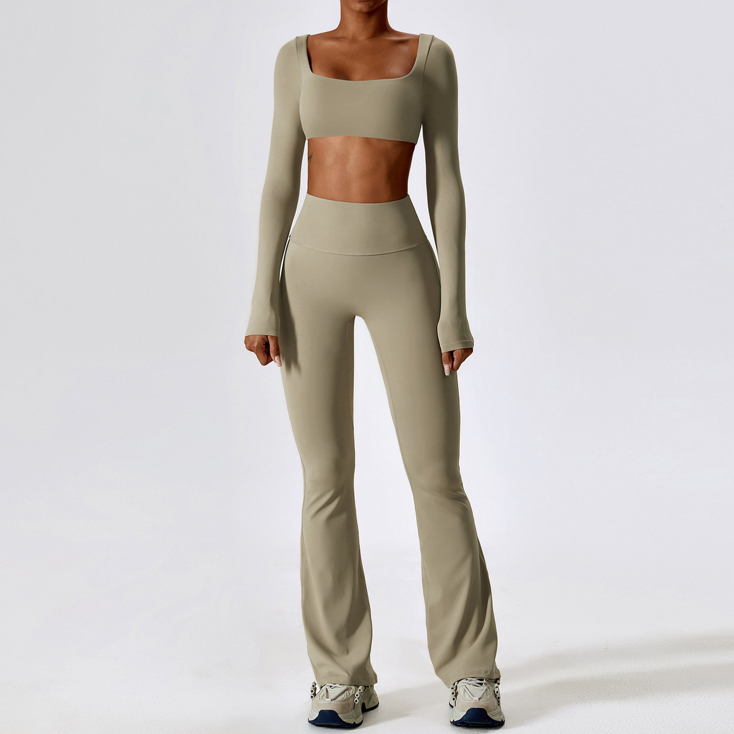 Set de yoga de 2 piezas para mujer