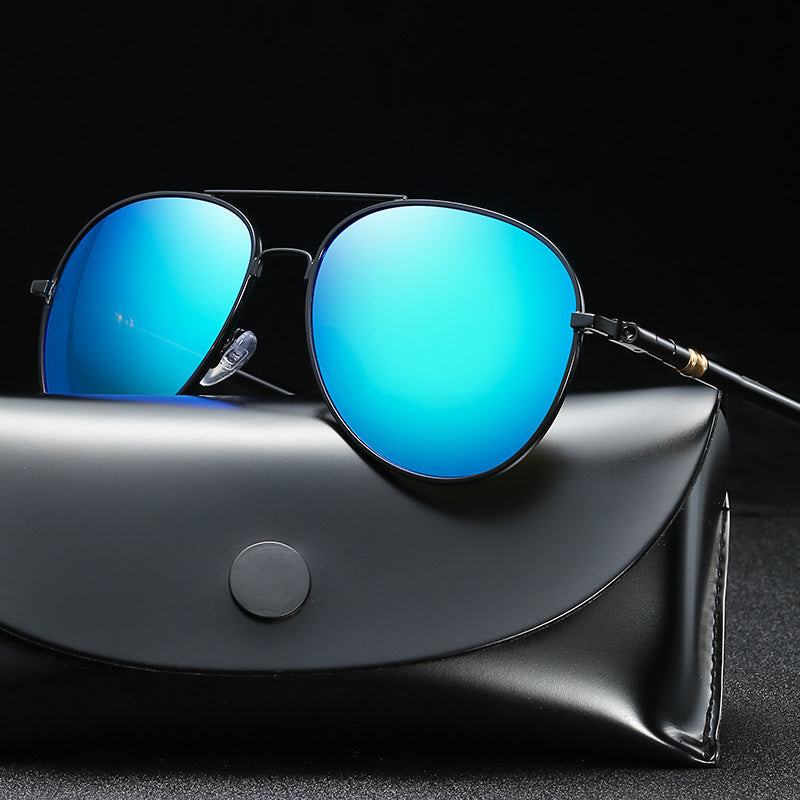 Pilotenbrille | Sonnenbrille mit polarisierten Gläsern