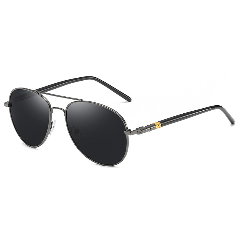 Pilotenbrille | Sonnenbrille mit polarisierten Gläsern