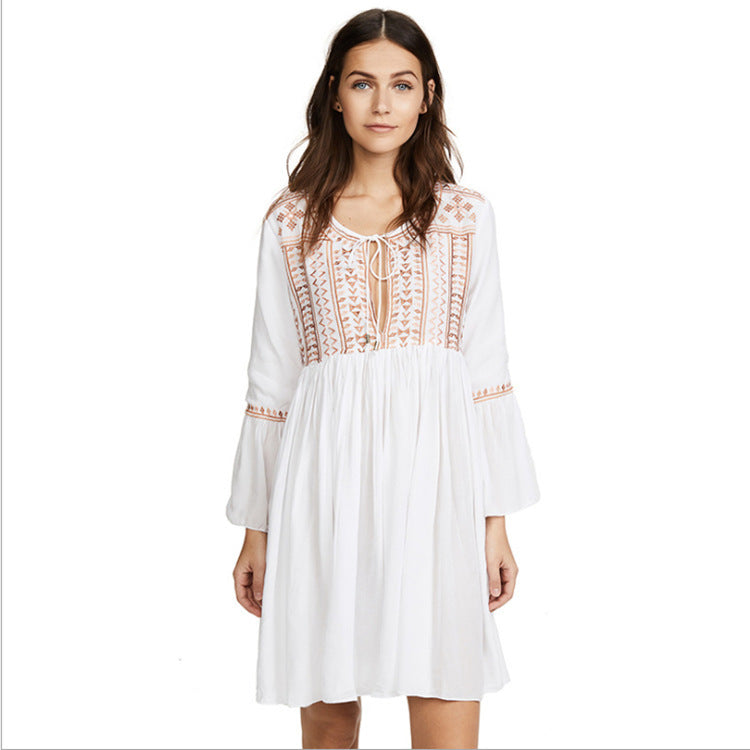 Johanna | Trendig Sommer Midi-Kleid für Frauen