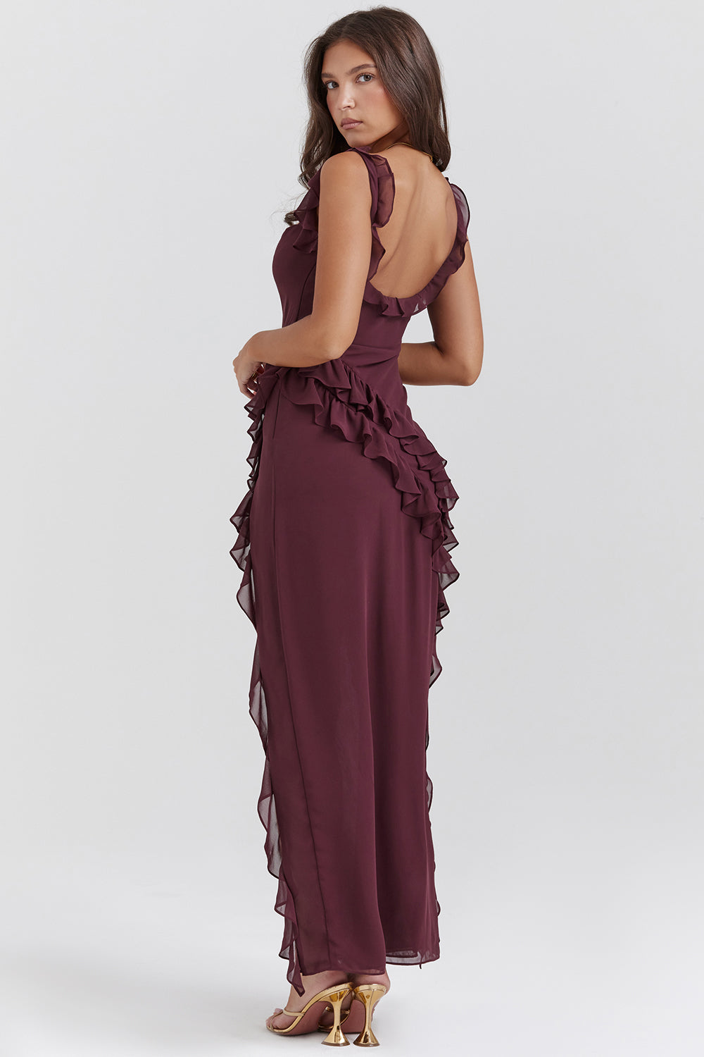 Beatrix Elegantes Sommerkleid mit Rüschen für Damen | Festliche Kleider 4