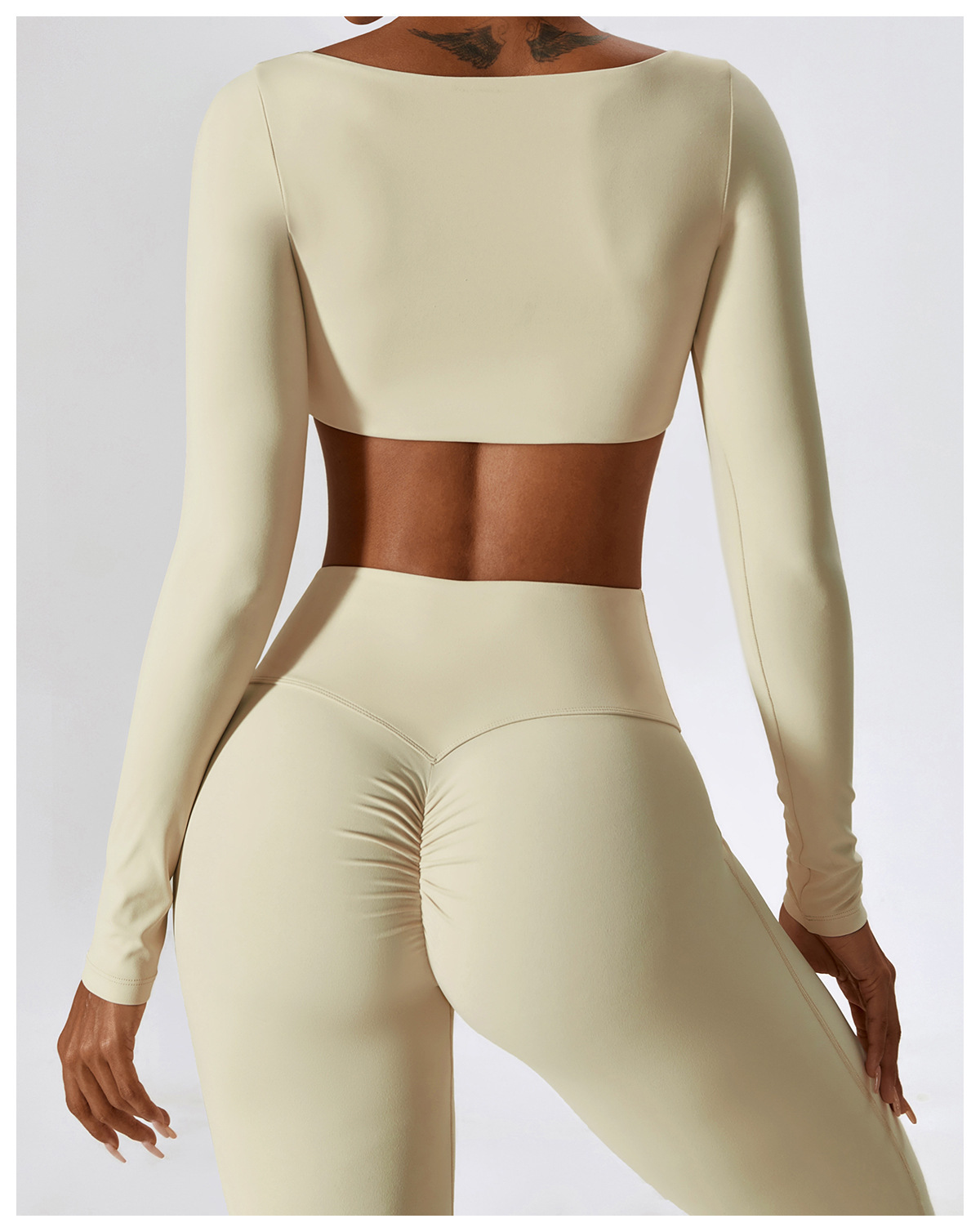 Set de yoga de 2 piezas para mujer