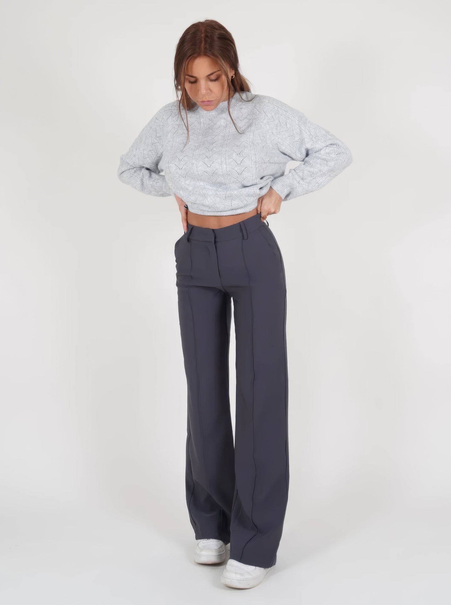 Beatrix | Weite Hosen Damen Hochtailliert für Elegante und Lässige Looks