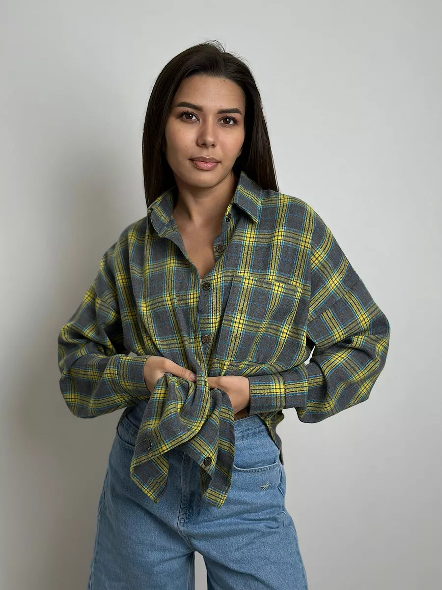 Maja | Classic Flannel Shirt for Women