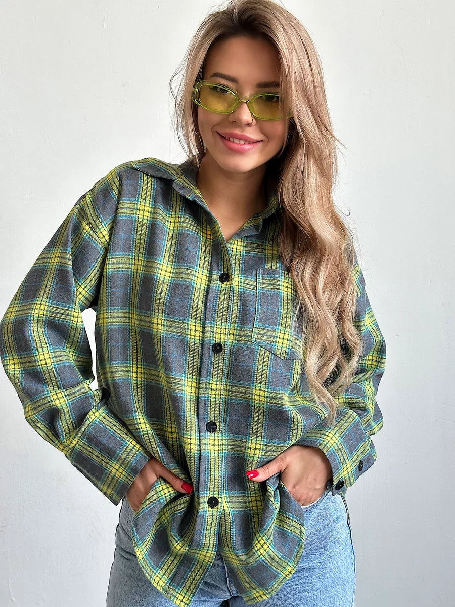 Maja | Classic Flannel Shirt for Women