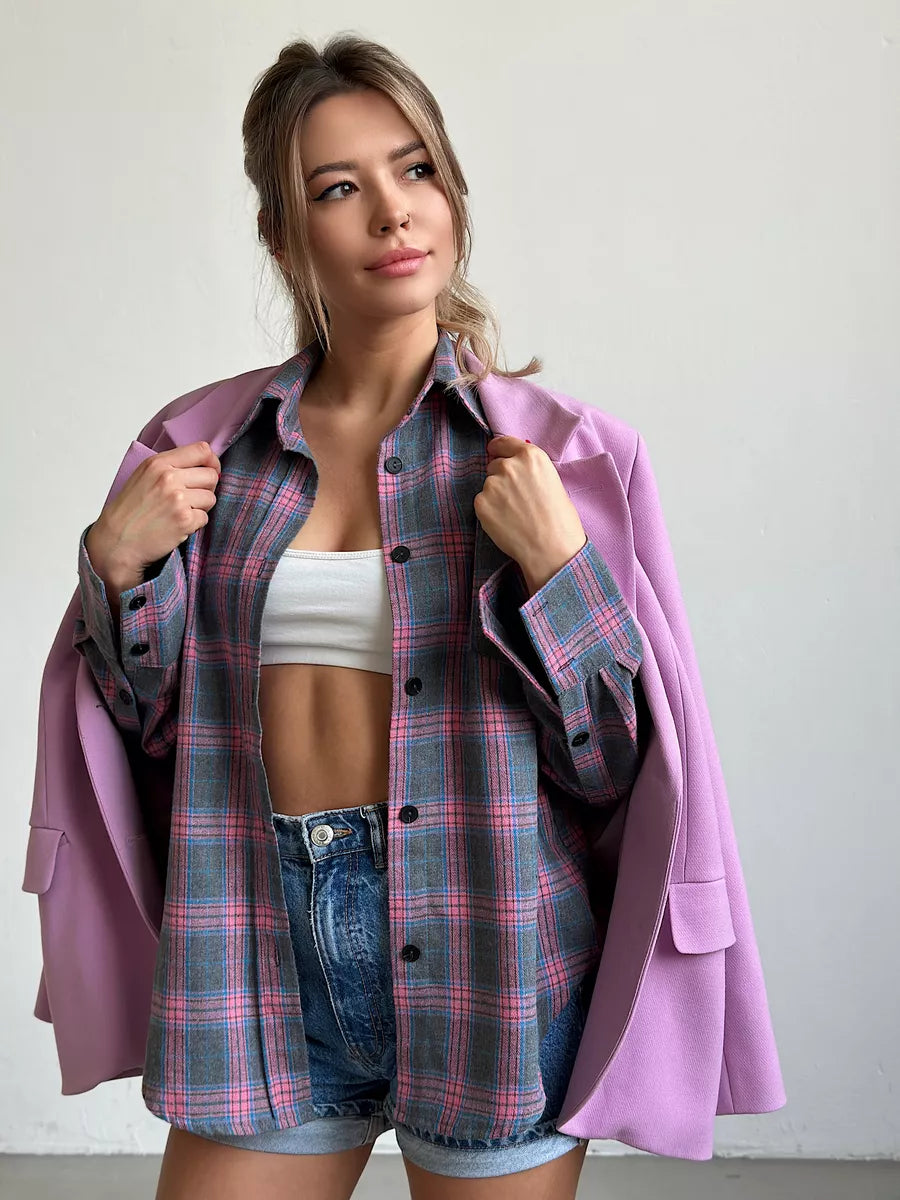 Maja | Classic Flannel Shirt for Women