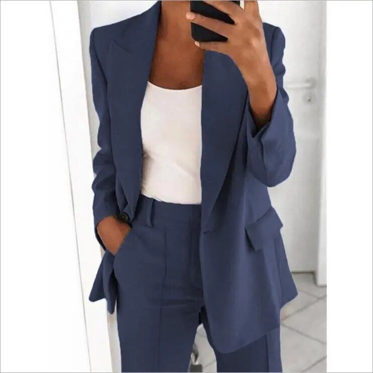 Jennifer | Elegantes Blazer-Set für Frauen, 2-teilig, zeitlos und modern