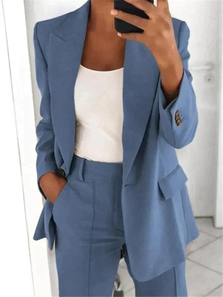 Jennifer | Elegantes Blazer-Set für Frauen, 2-teilig, zeitlos und modern