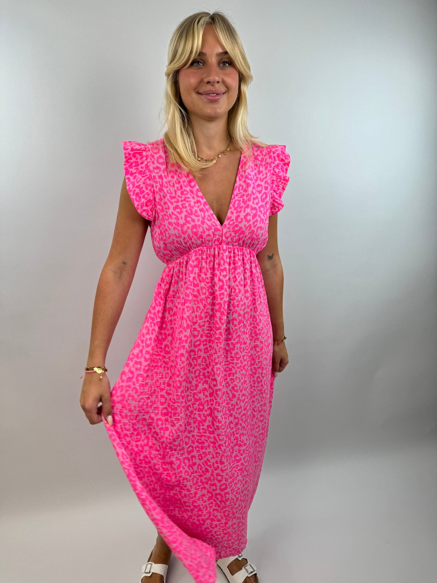 Isha | Stilvoll Musselin kleid für Frauen