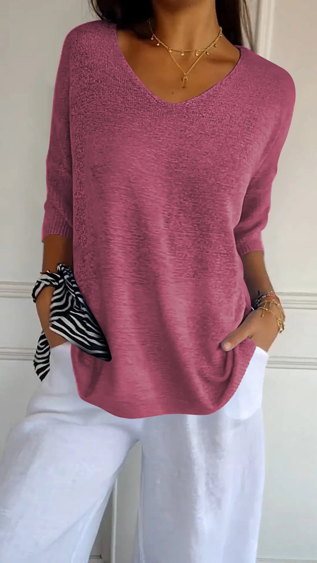 Maartje | Klassische Stricktop für Frauen