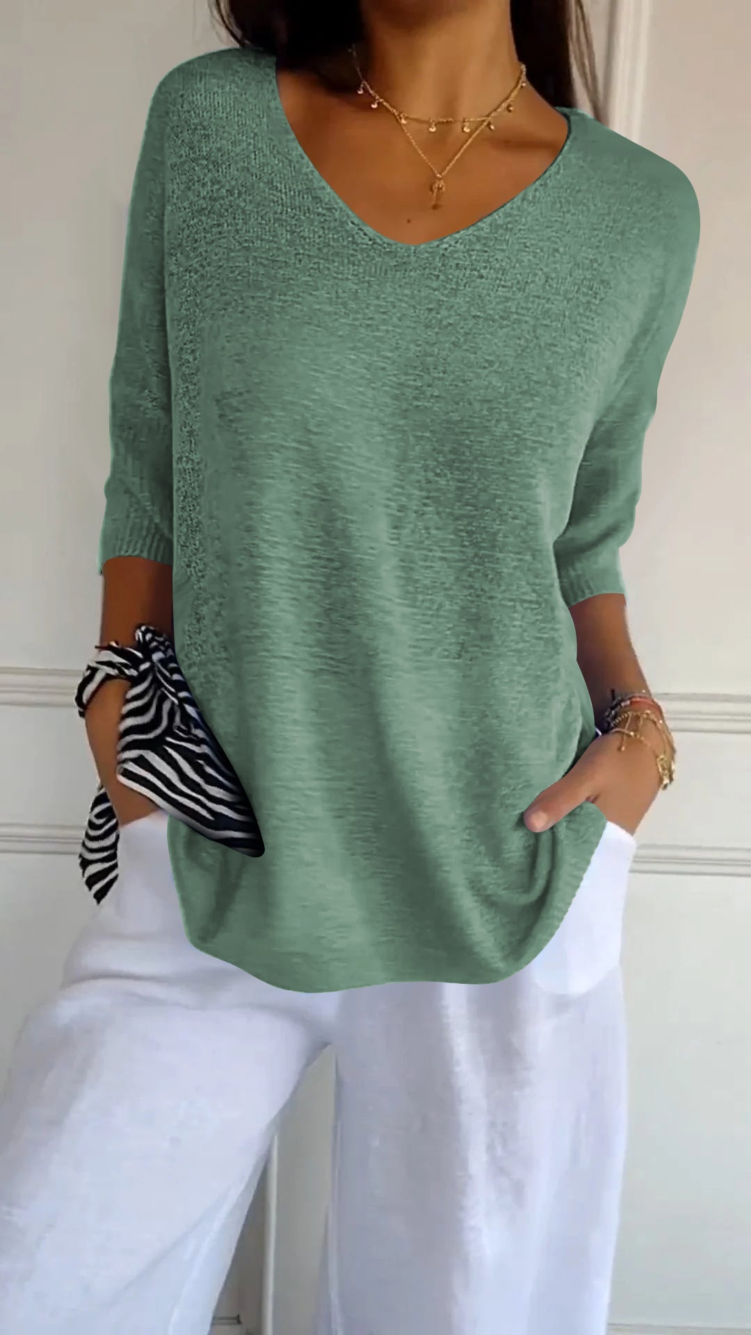 Maartje | Klassische Stricktop für Frauen