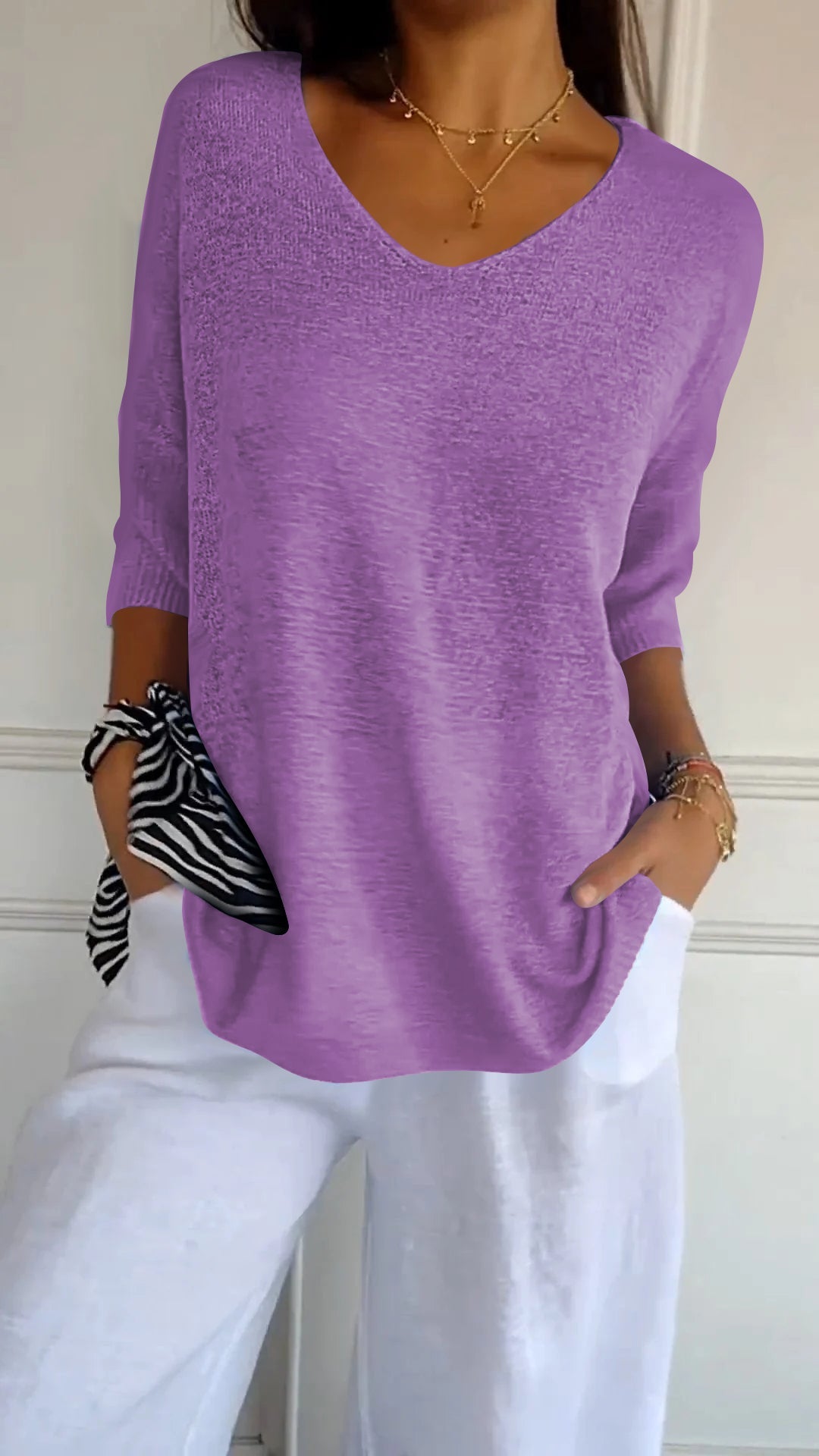 Maartje | Klassische Stricktop für Frauen