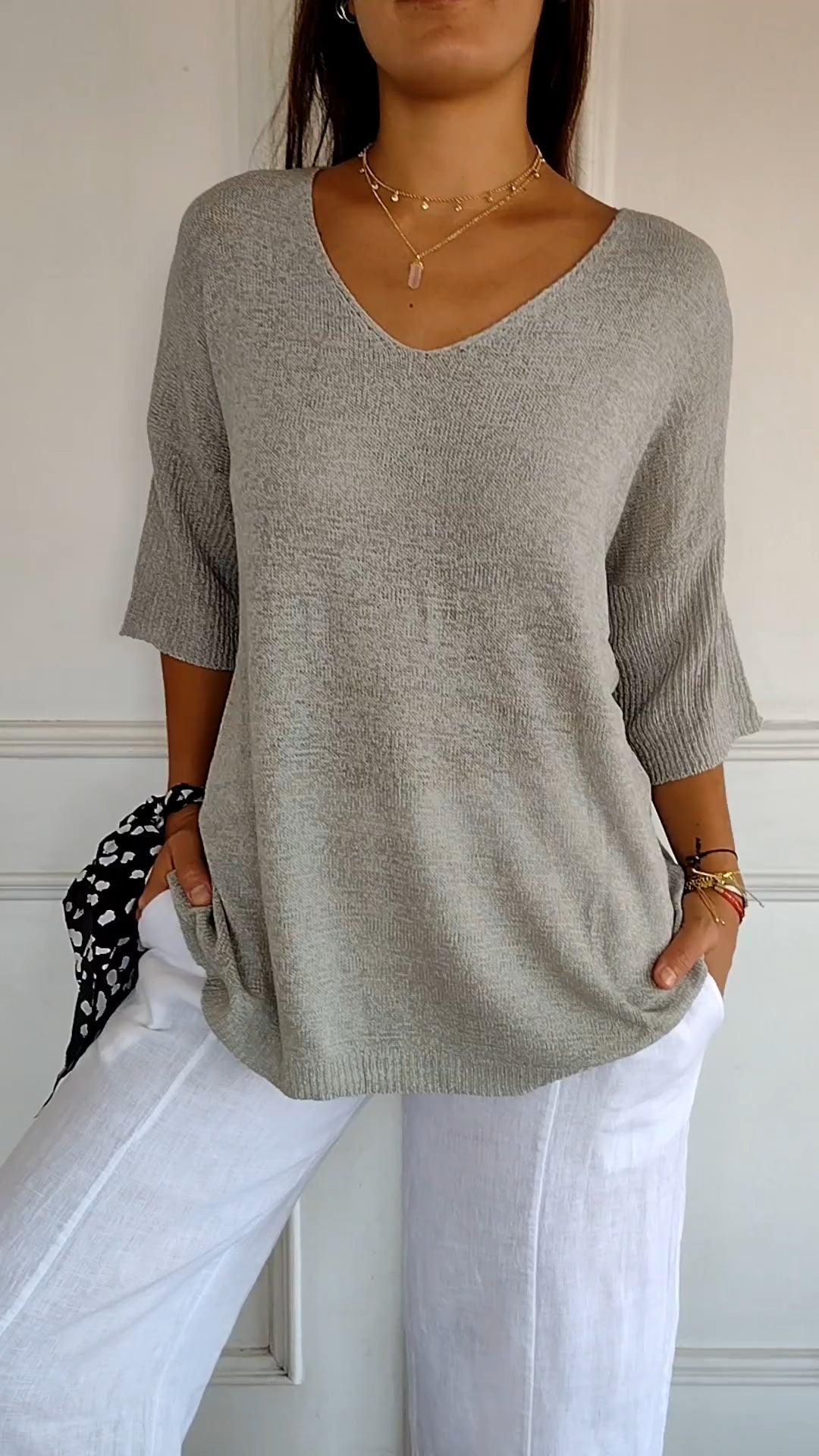 Maartje | Klassische Stricktop für Frauen