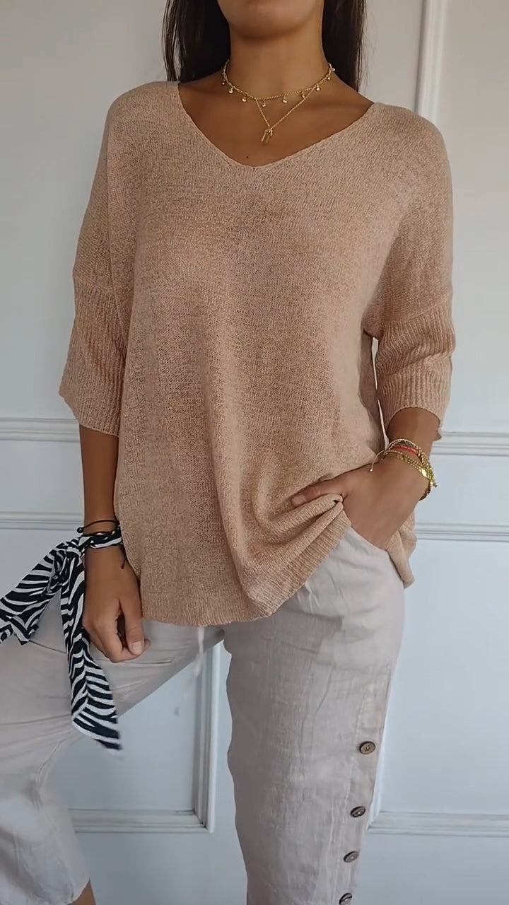 Maartje | Klassische Stricktop für Frauen