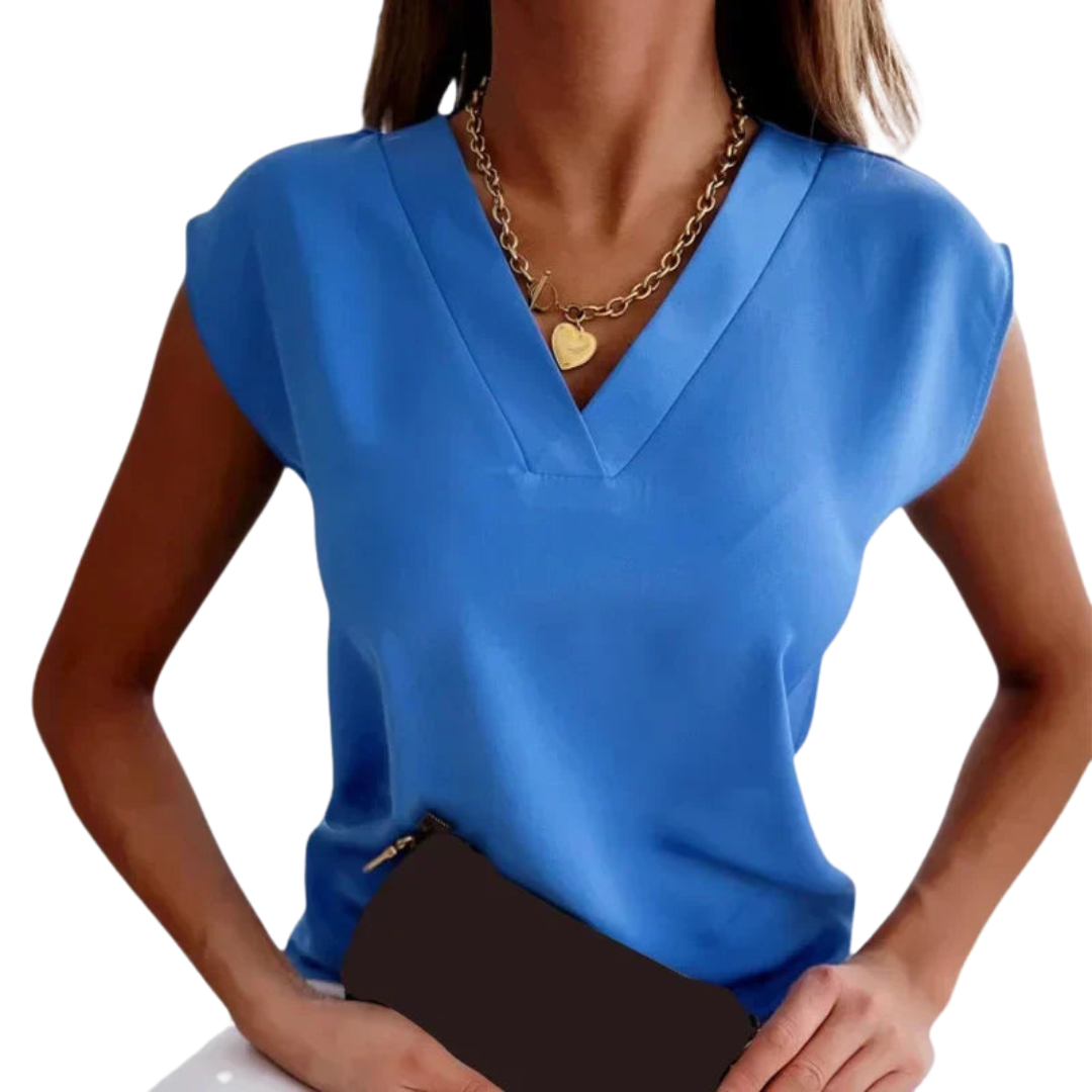 Elora | Stilvoll Ärmellose Bluse für Frauen