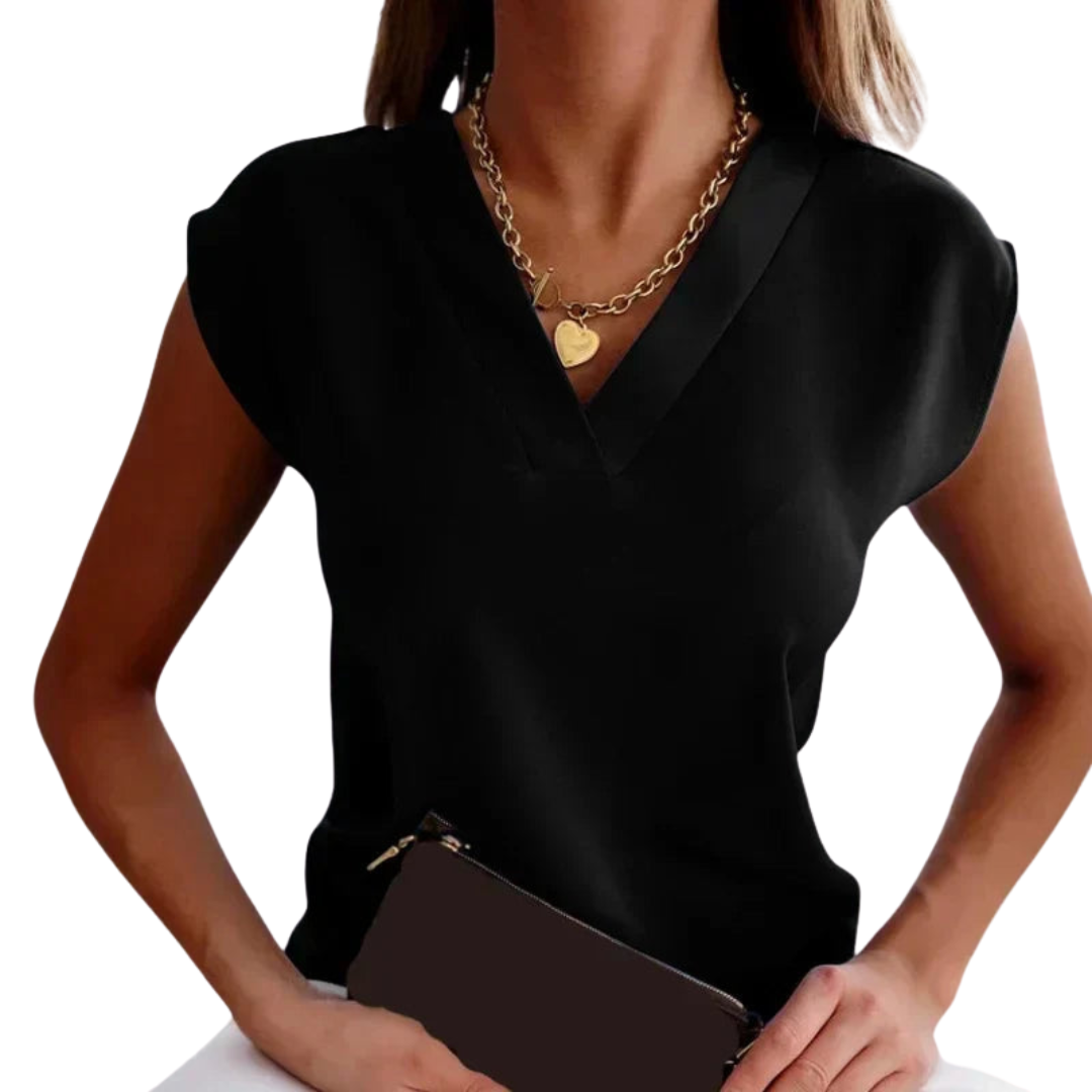 Elora | Stilvoll Ärmellose Bluse für Frauen