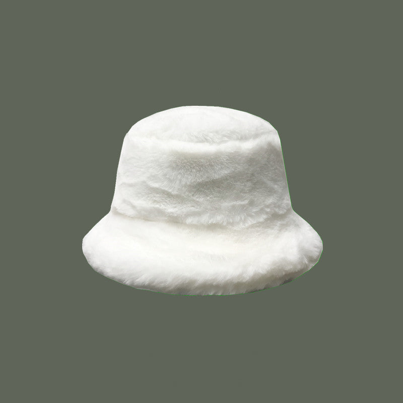 Fuskpäls Bucket-hatt