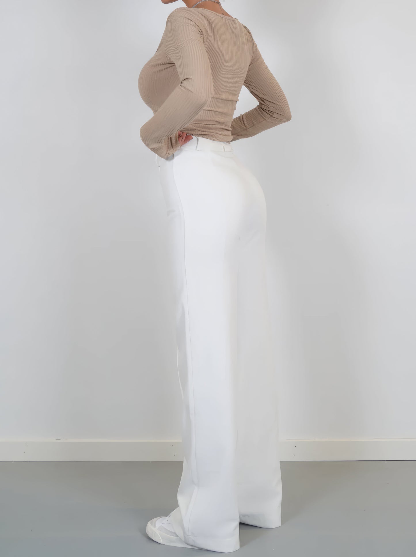 Beatrix | Weite Hosen Damen Hochtailliert für Elegante und Lässige Looks