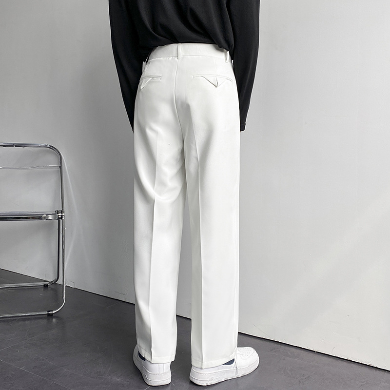 Leo | Herren Faltenhosen mit weitem Bein für elegante Anlässe