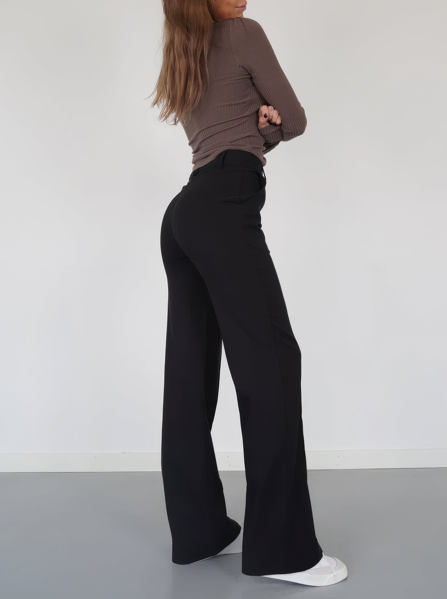 Beatrix | Weite Hosen Damen Hochtailliert für Elegante und Lässige Looks
