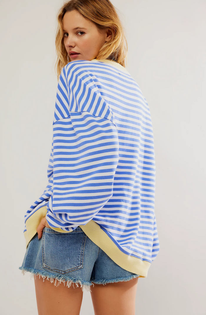 Dorie | Klassischer gestreifter Pullover für Frauen