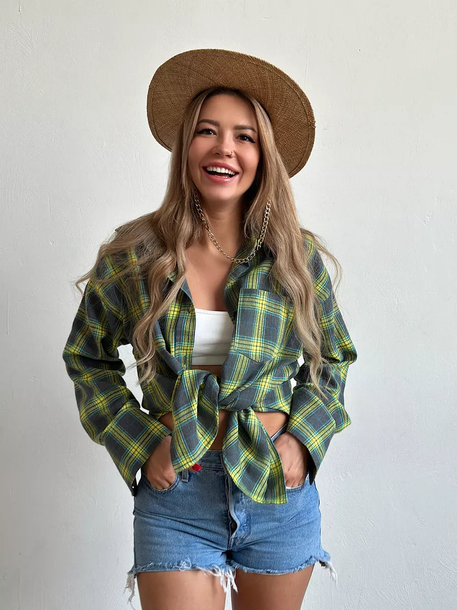 Maja | Classic Flannel Shirt for Women