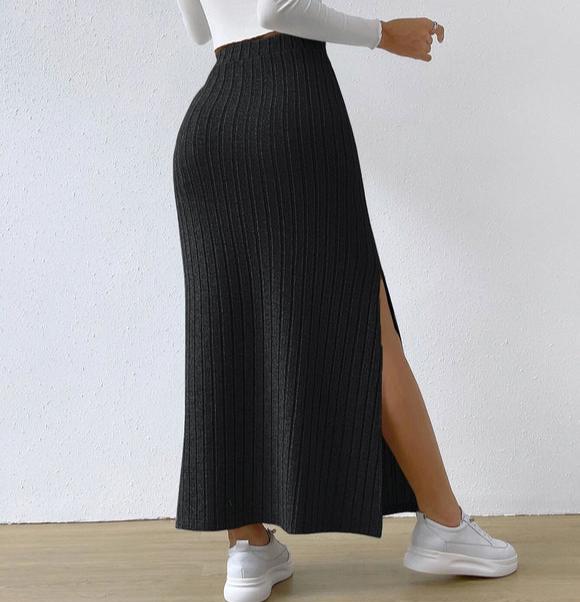 Kaya | Trendig Gestrickter Rock für Frauen