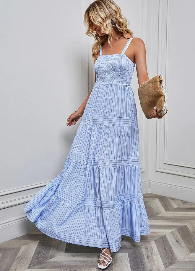 Variant image for Liselotte | Elegantes Maxikleid für Frauen – Sommer Kleid Lang mit A-Linie-13