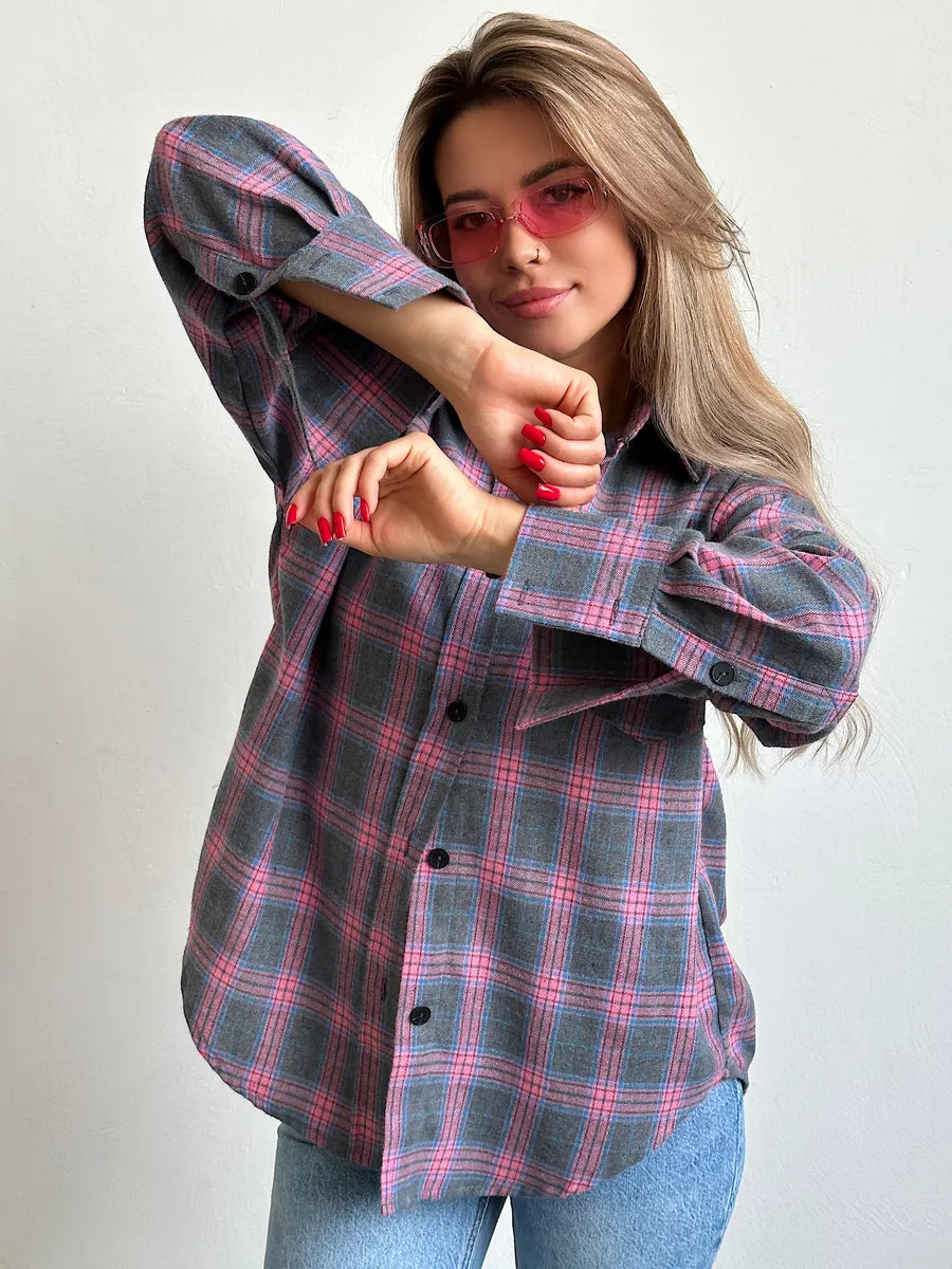 Maja | Classic Flannel Shirt for Women