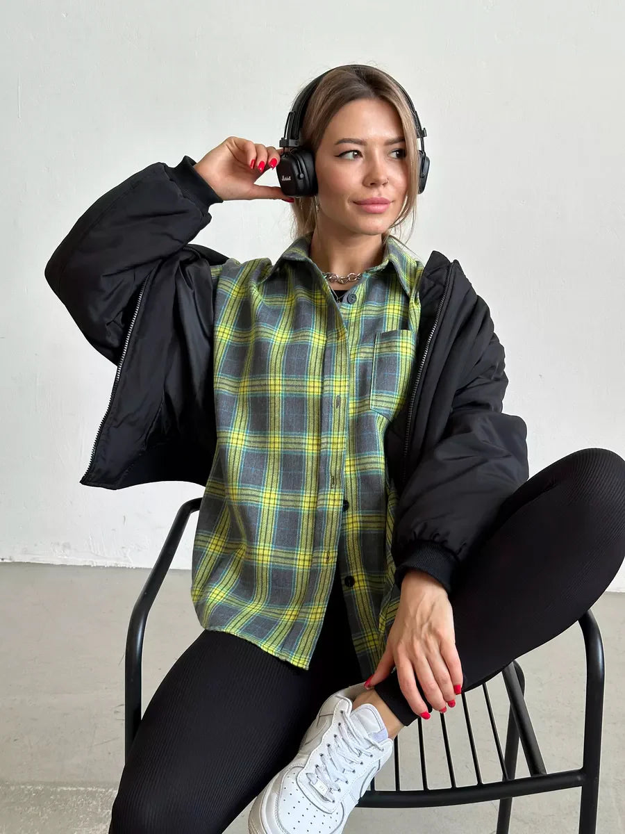 Maja | Classic Flannel Shirt for Women