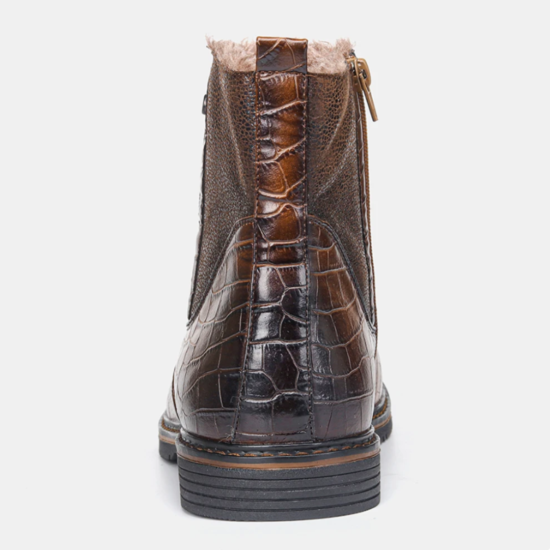 Max | Warme Lederstiefel für Herren
