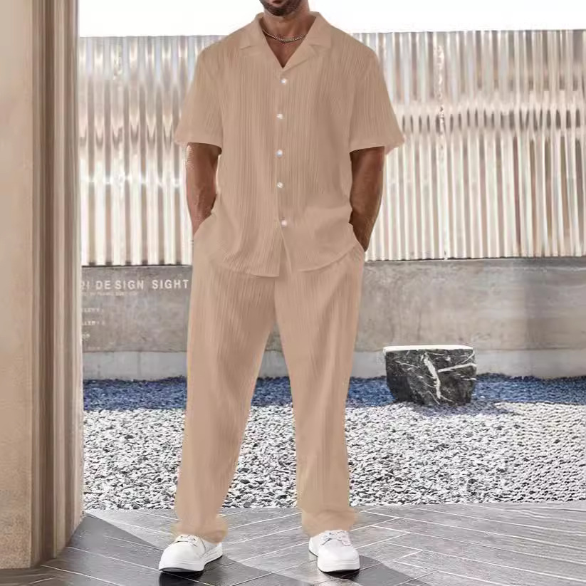 Milano | Eleganter Sommerset aus atmungsaktivem Leinen