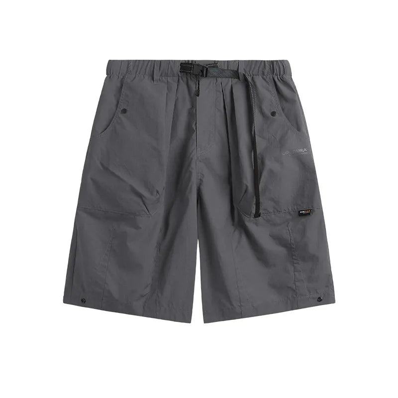 Variant image for Herren Kurze Hosen Beige Größe M Polyester Frachtshorts-17