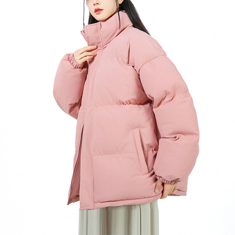 Giacca invernale oversize unisex con collo alto