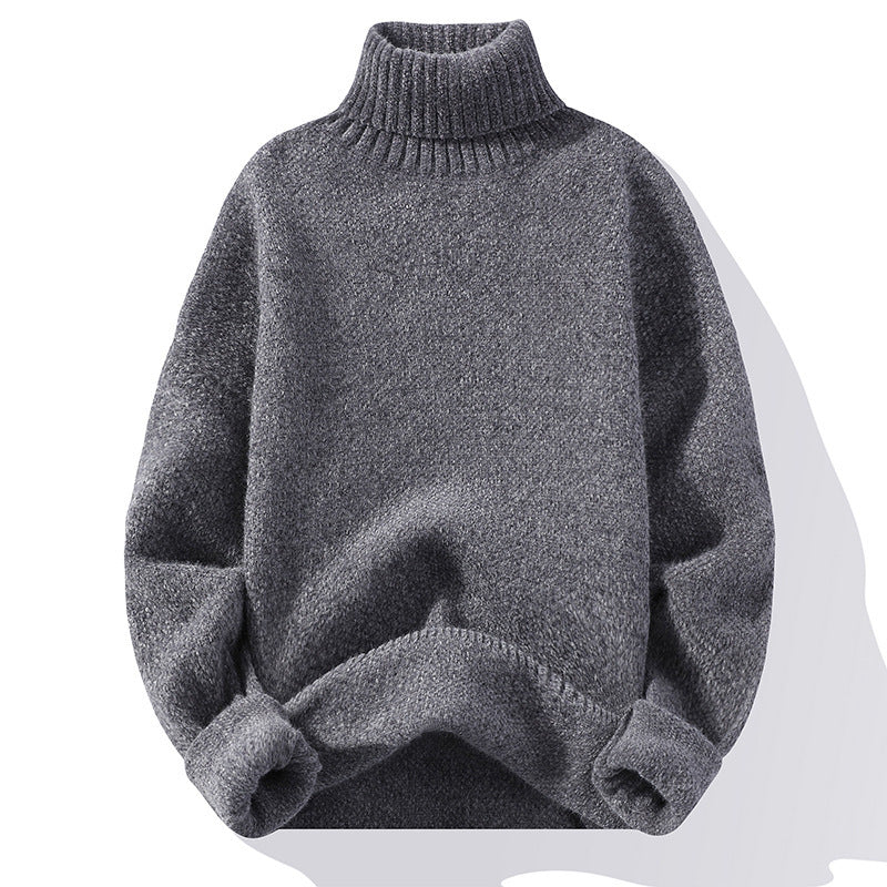 Herren Rollkragenpullover Strick 6