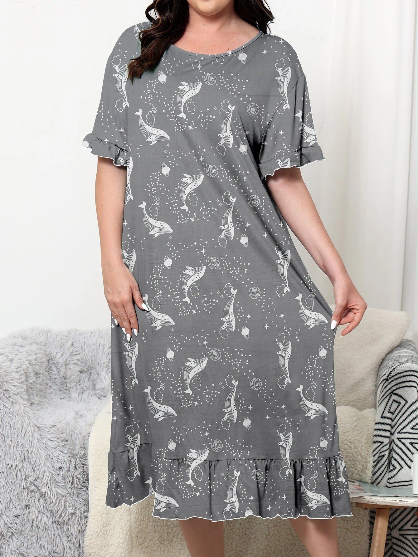 Magdalena | Bequemes Nachthemd Damen