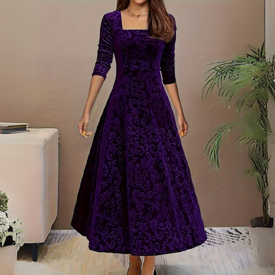 Variant image for Beatrix | Festliches Kleid für Damen mit floralem Design-19