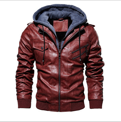 Rafika | Trendy Leather Jacket for Men