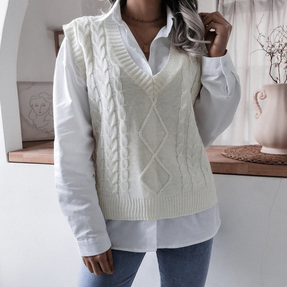 Vielseitige Pullover Damen ohne Ärmel