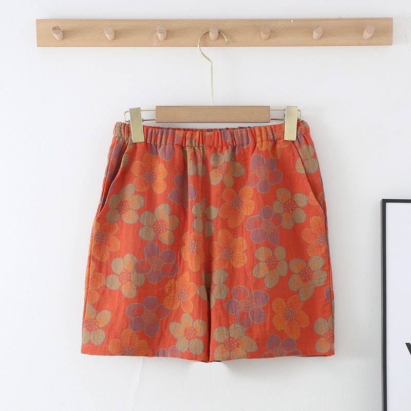 Mirjam | Bequeme Jacquard Shorts für Frauen