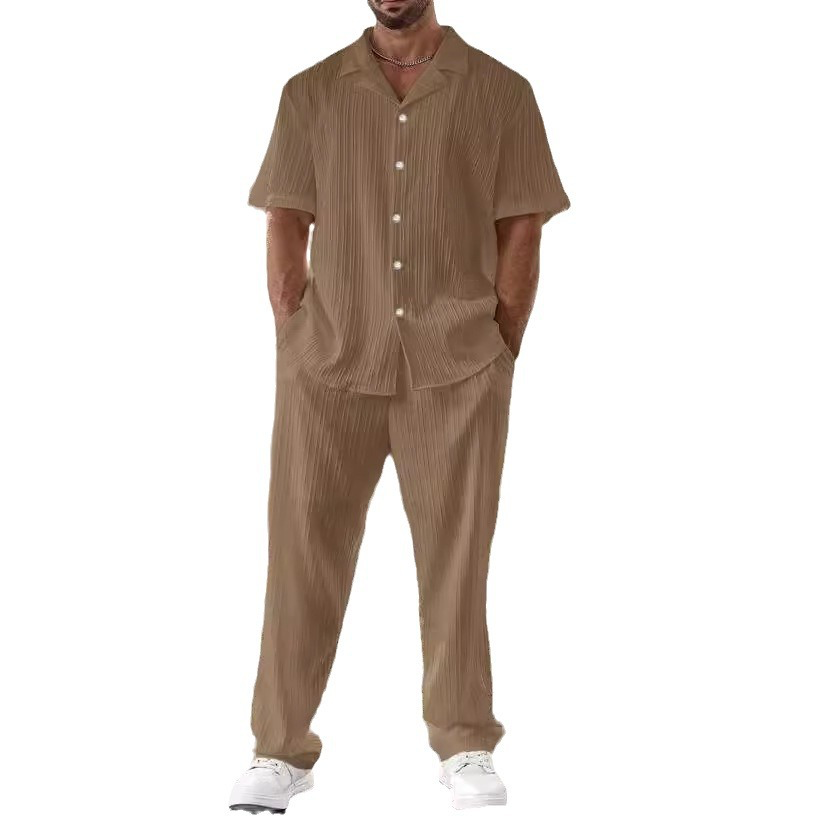 Milano | Eleganter Sommerset aus atmungsaktivem Leinen