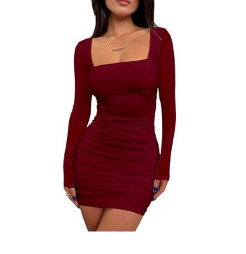 Meike | Stilvoll Plissee Kleid für Frauen