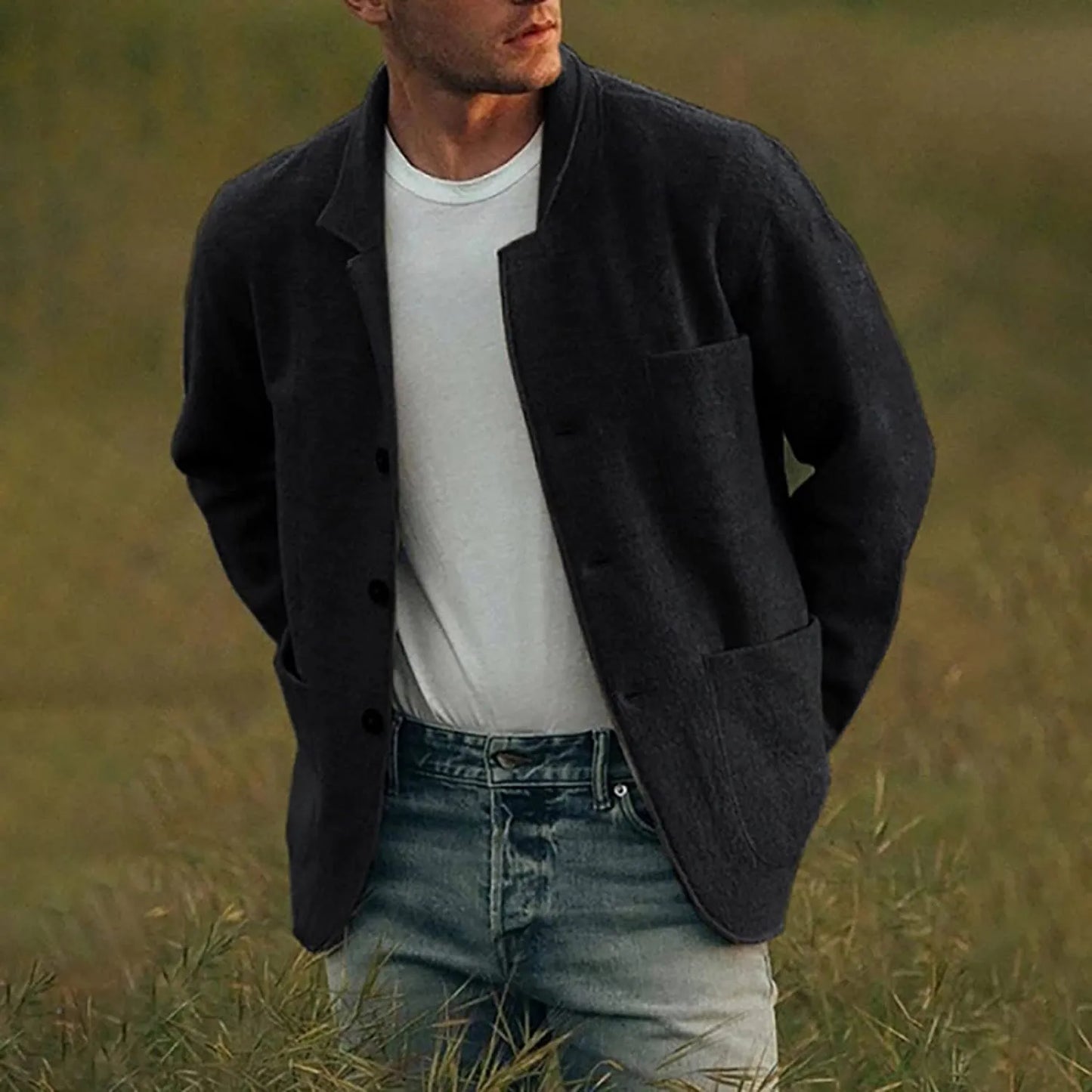 Variant image for Max | Lässiger Blazer für Herren - Elegant Sakko für jeden Anlass-19