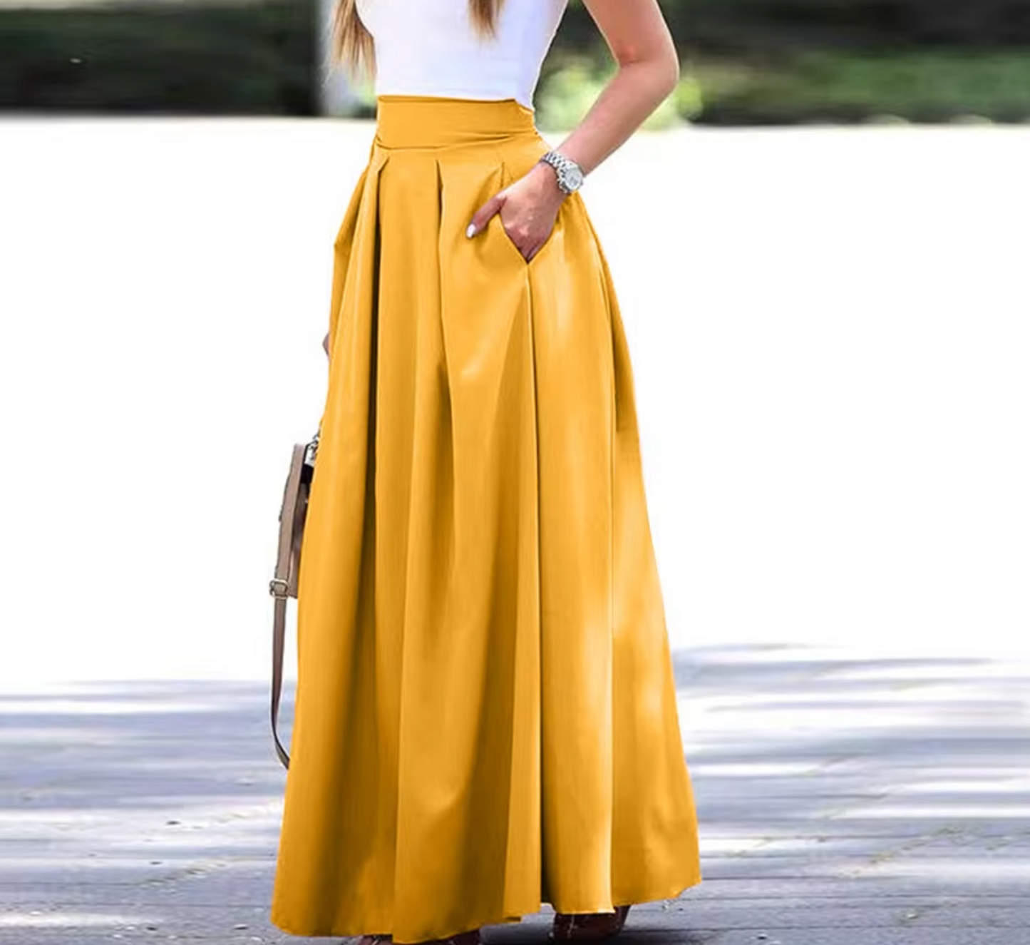 Elsa | Elegant Pleated Skirt for Women