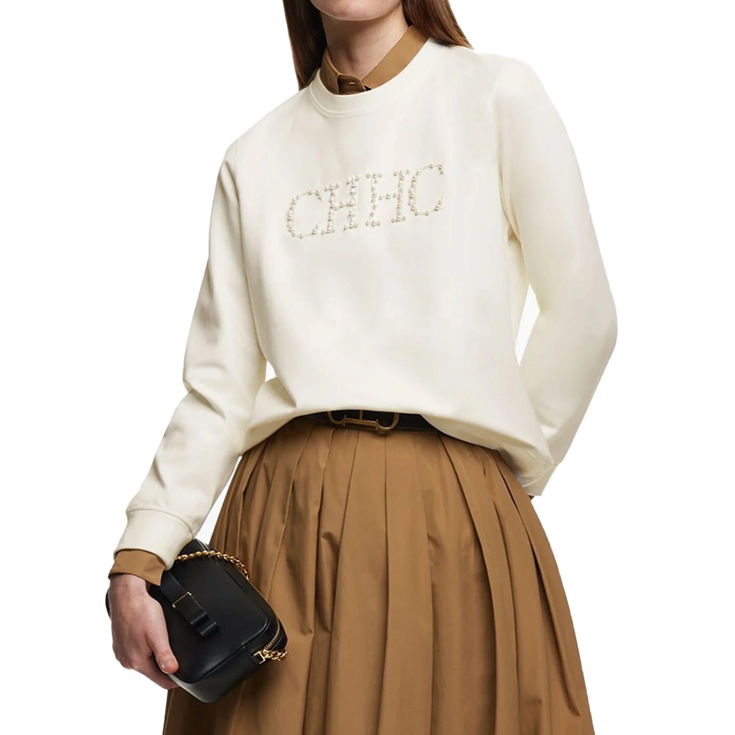 Clara | Weiches Sweatshirt Damen im Klassischen Schnitt