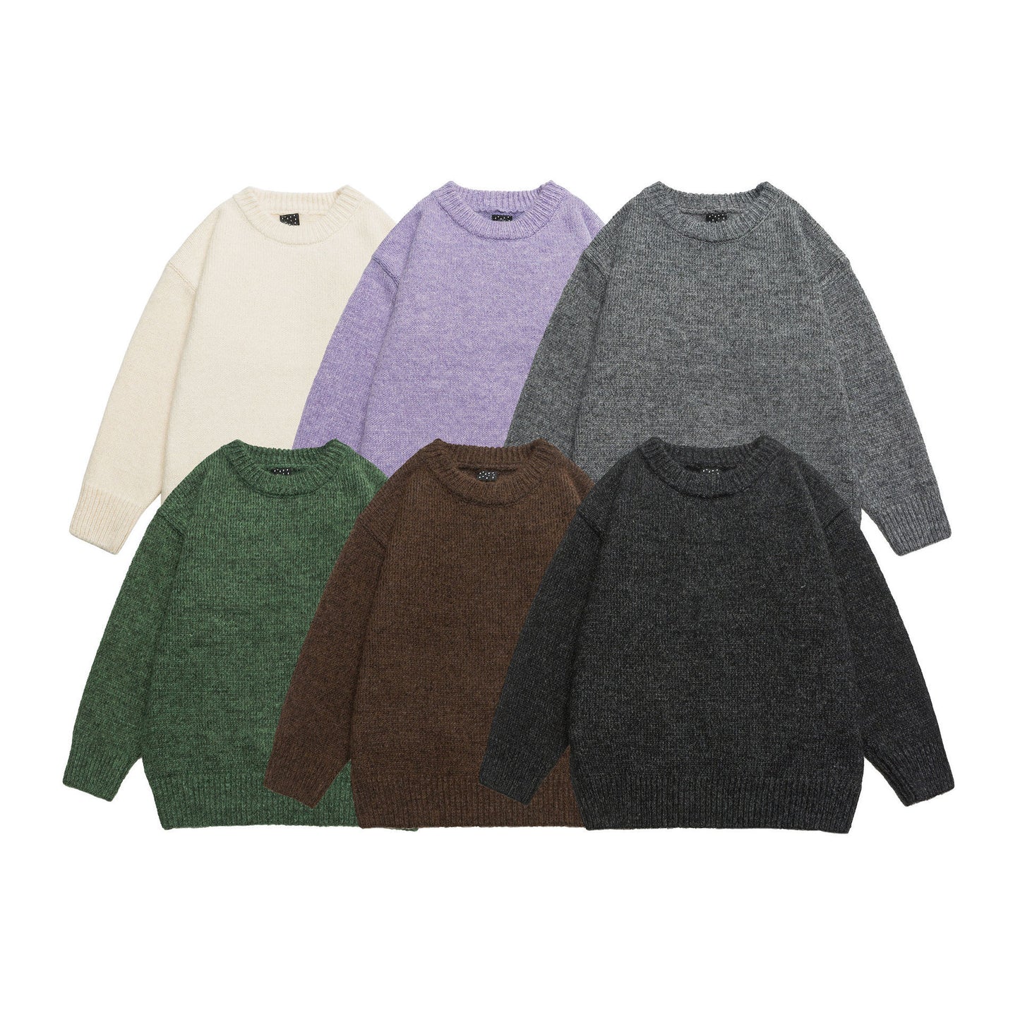 Klassischer Herren Wollpullover mit Rundhalsausschnitt – Weiches, Warmes Material für Herbst und Winter, Vielseitig Kombinierbar 1