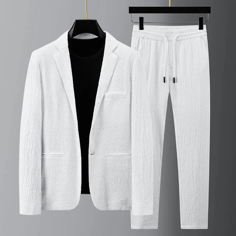 Max | Blazer und Kordelzughosen Set für Herren