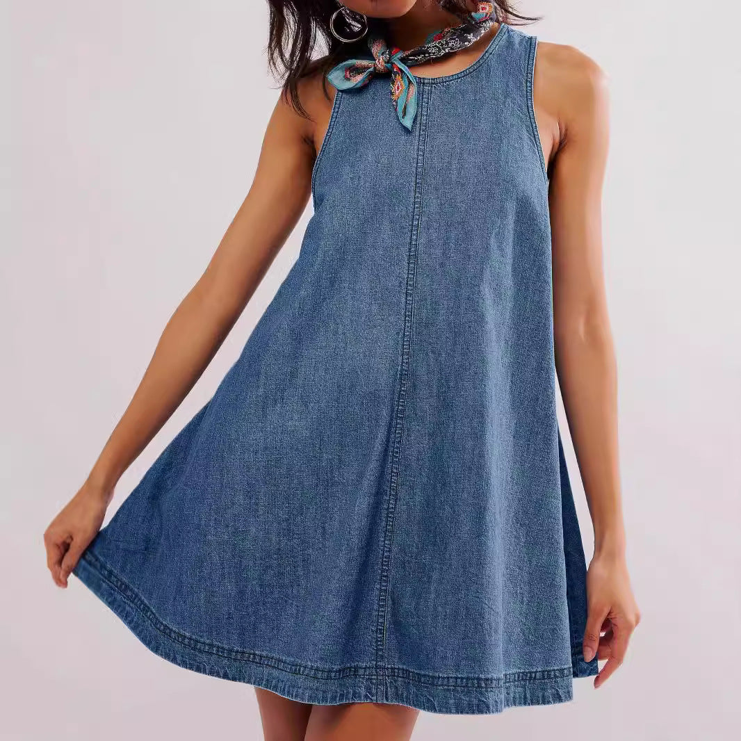 Melanie | Bequeme Denim-Kleid für Frauen